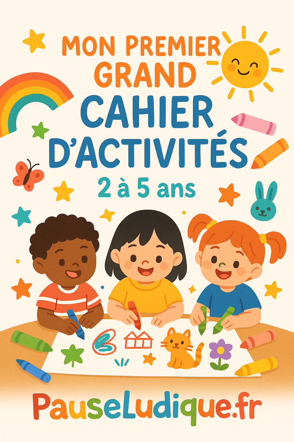 Cahier d'activités pour enfants